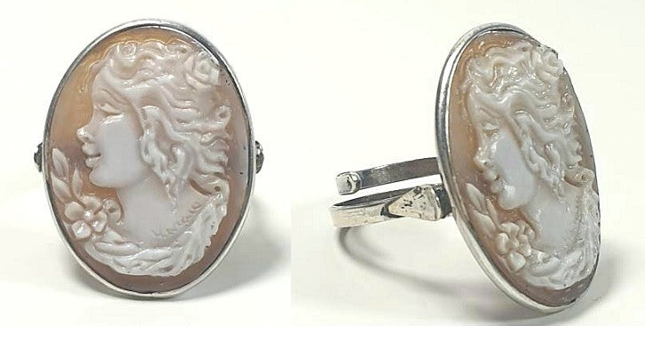 ANELLO CON PROFILO DONNA