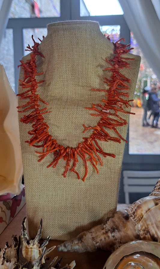 COLLANA IN CORALLO